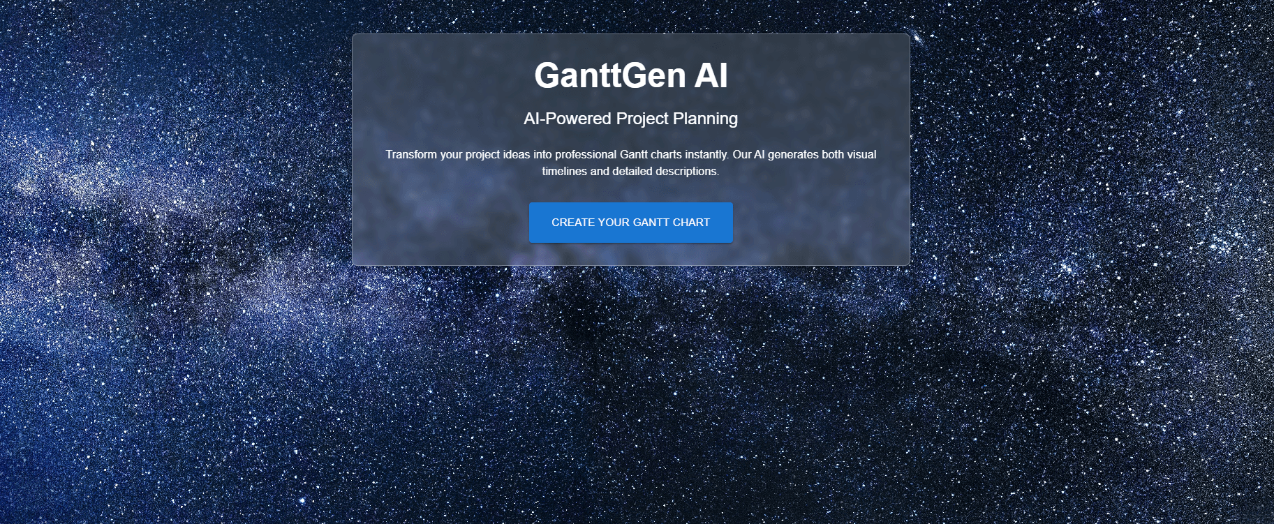 Gantt Gen AI Demo